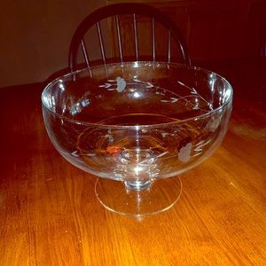 Princess house serving bowl